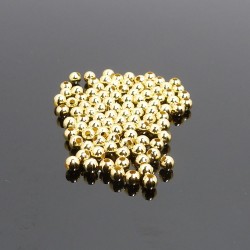 Ozdobné zlaté guličky 4mm