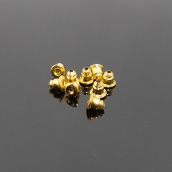 Náušnicová zarážka zlatá 5mm