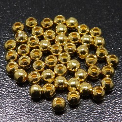 Ozdobné guličky 3,2mm zlaté